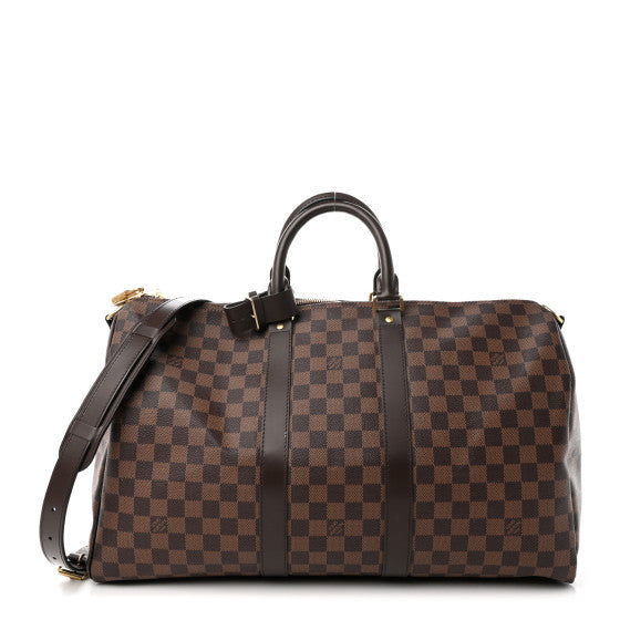  Louis Vuitton Damier Ebene Keepall Bandouliere 45