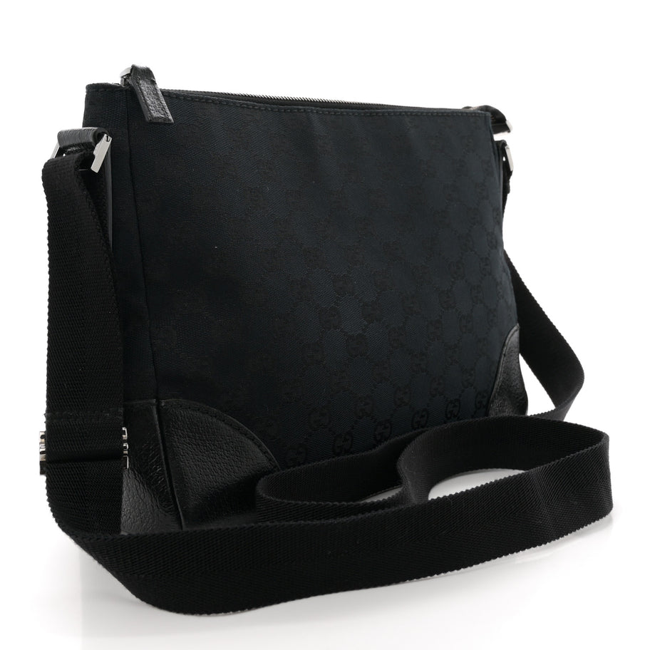 Gucci Monogram Joy Messenger Bag Black Image 3