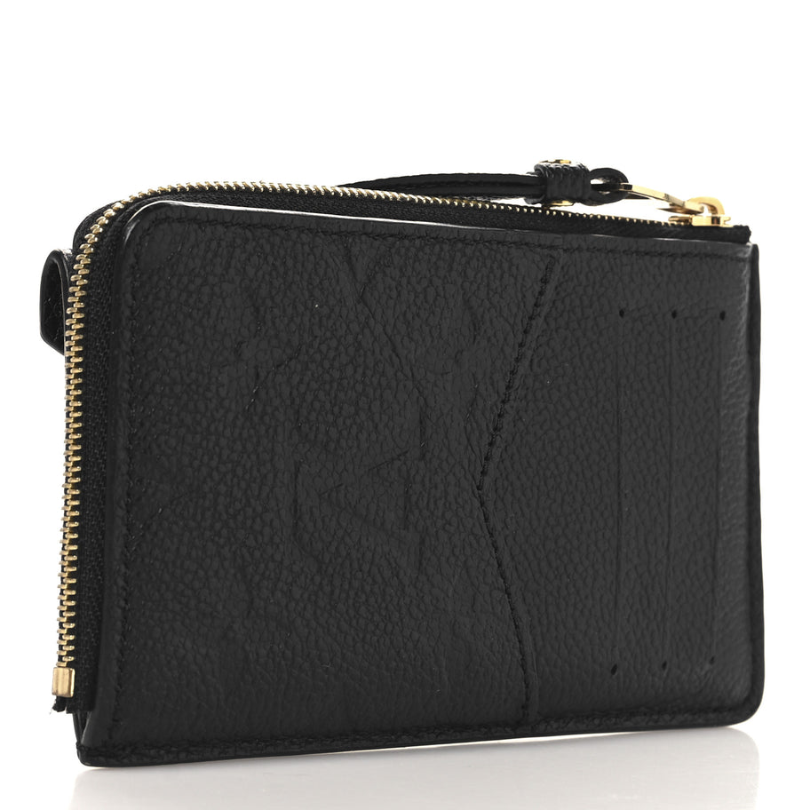 Louis Vuitton Empreinte Recto Verso Card Holder Black Image 3