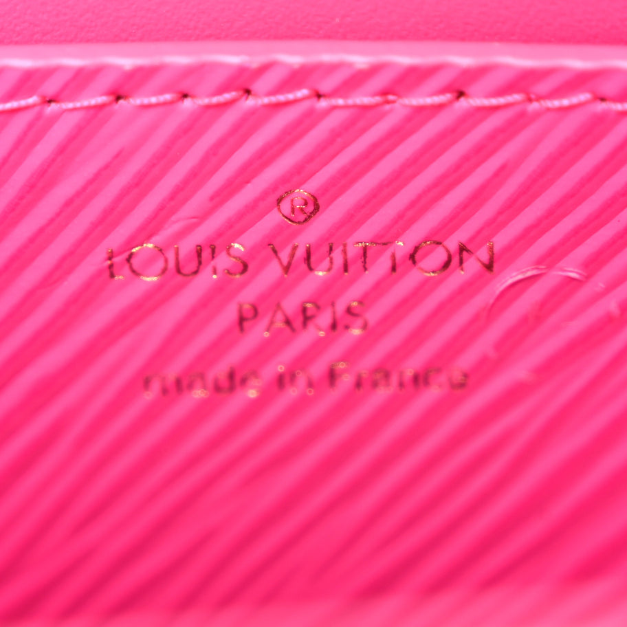 Louis Vuitton Epi Twist Braided Chain Shoulder Bag PM Rose Miami Image 6