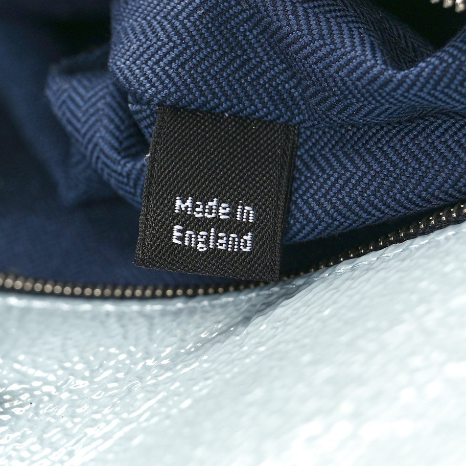 Mulberry MULBERRY Spongy Patent Iris Tote Cloud Image 6