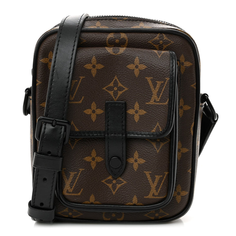  Louis Vuitton Monogram Macassar Christopher Wearable Wallet