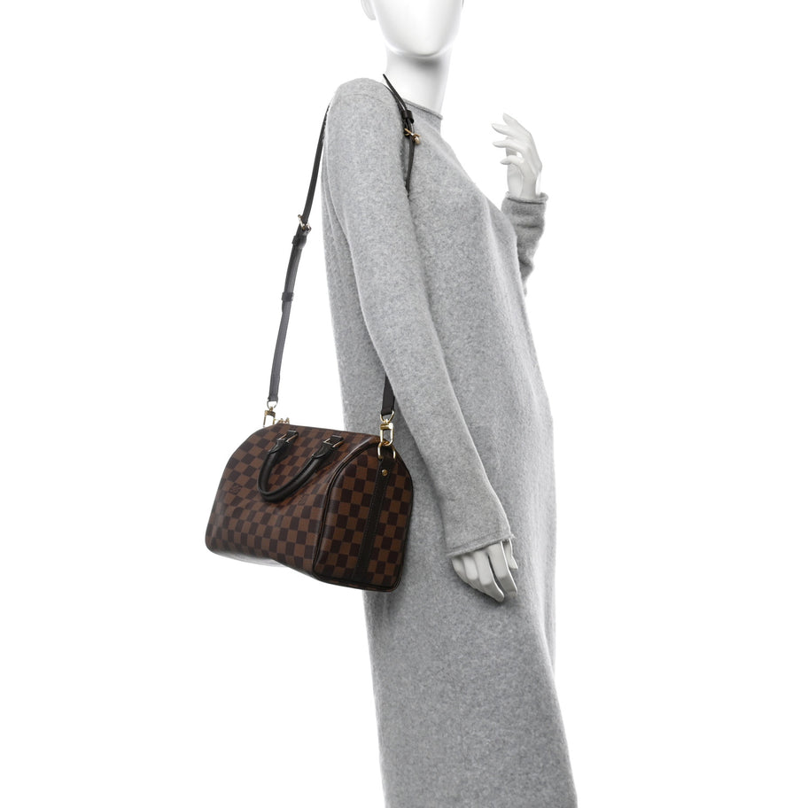 Louis Vuitton Damier Ebene Speedy Bandouliere 25 Image 2
