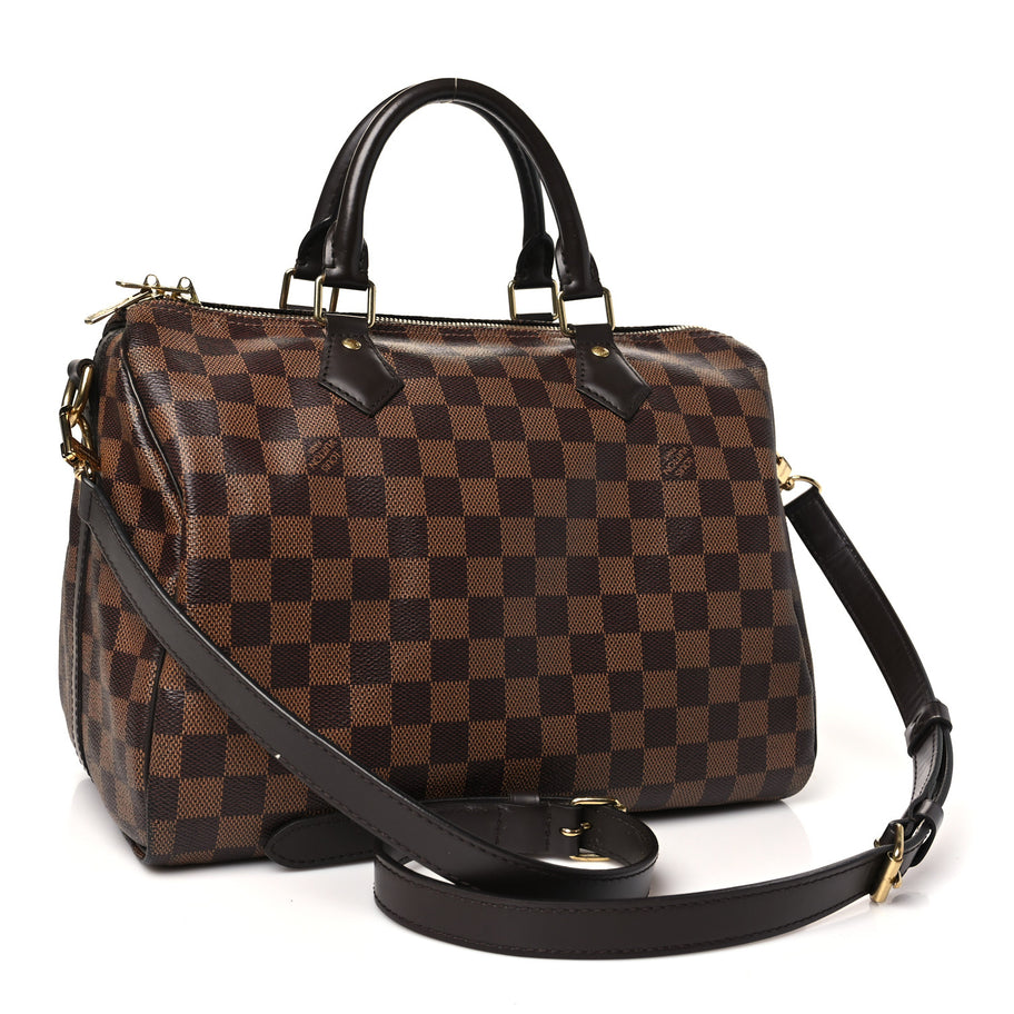 Louis Vuitton Damier Ebene Speedy Bandouliere 30 Image 3