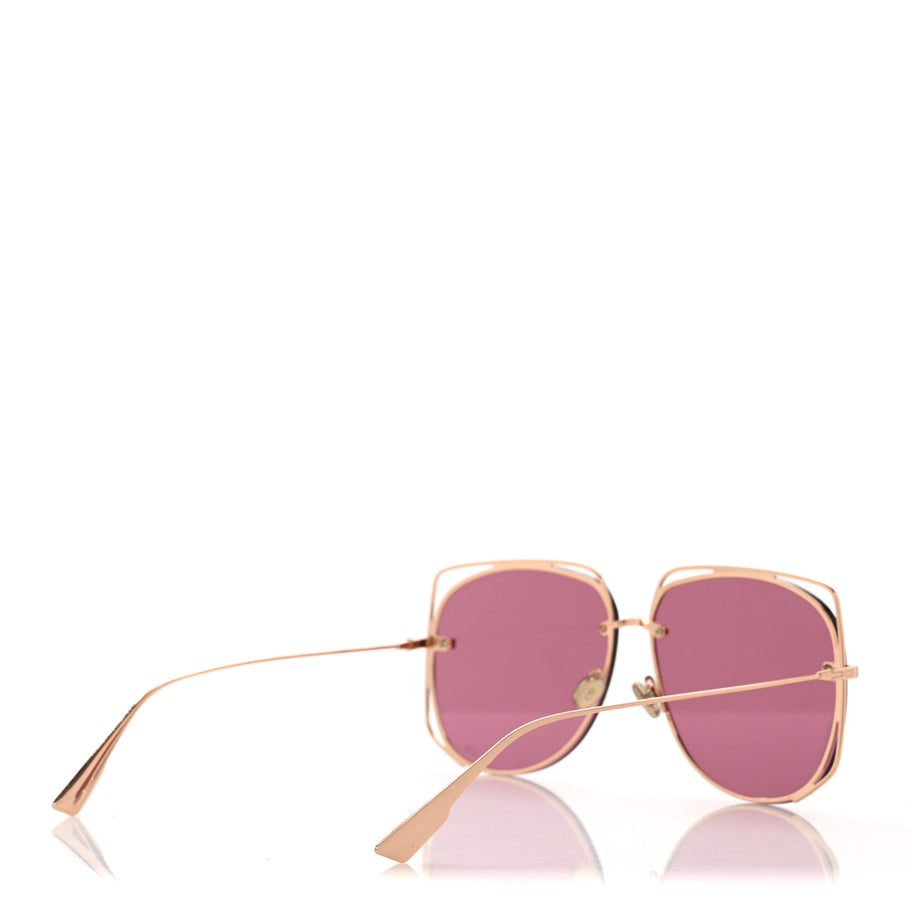 Christian Dior Metal Stellaire 6 Sunglasses Rose Gold Image 4