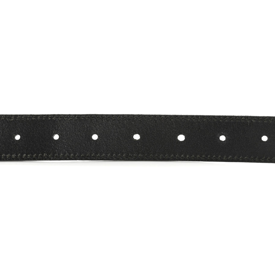 Gucci Calfskin InterLocking G Belt 85 34 Black Image 4