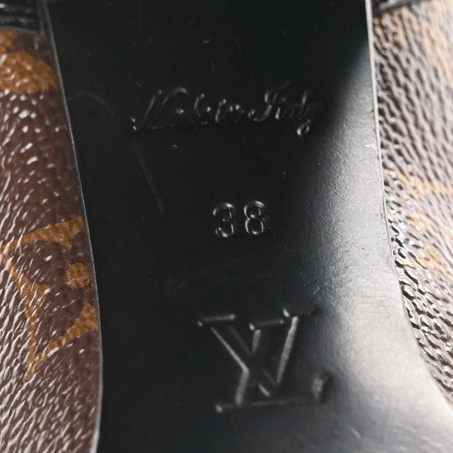 Louis Vuitton Patent Calfskin Monogram Star Trail Ankle Boots Black Image 7