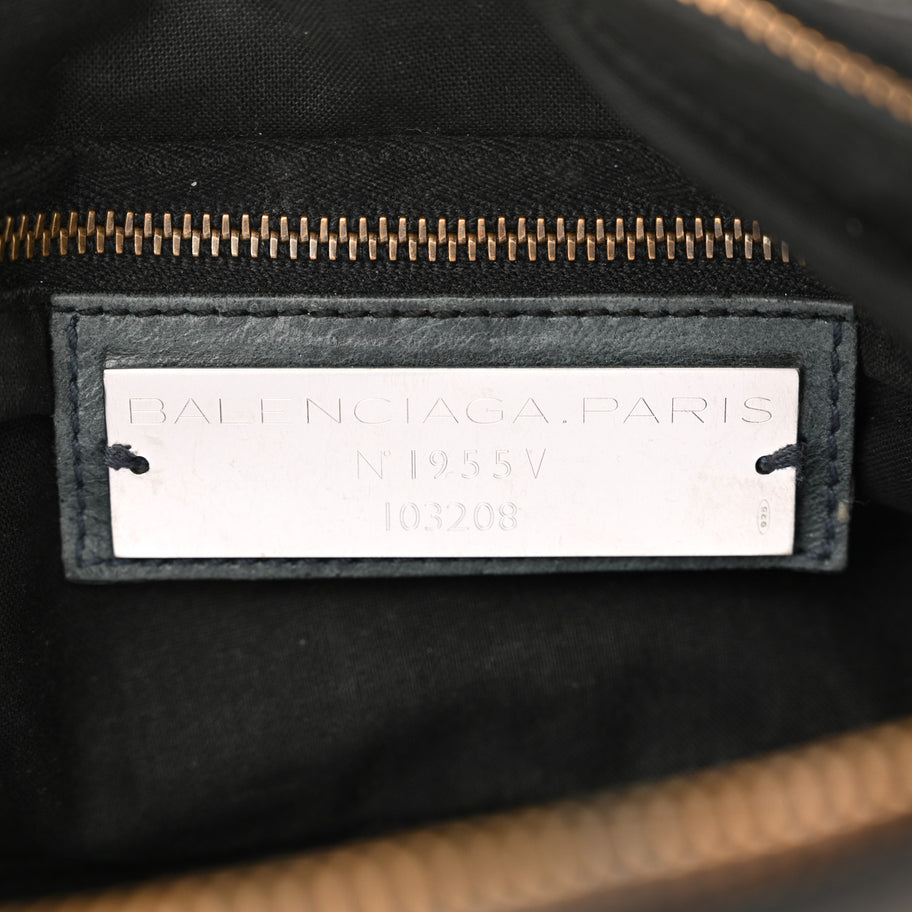 Balenciaga Agneau Classic Hardware First Anthracite Image 6