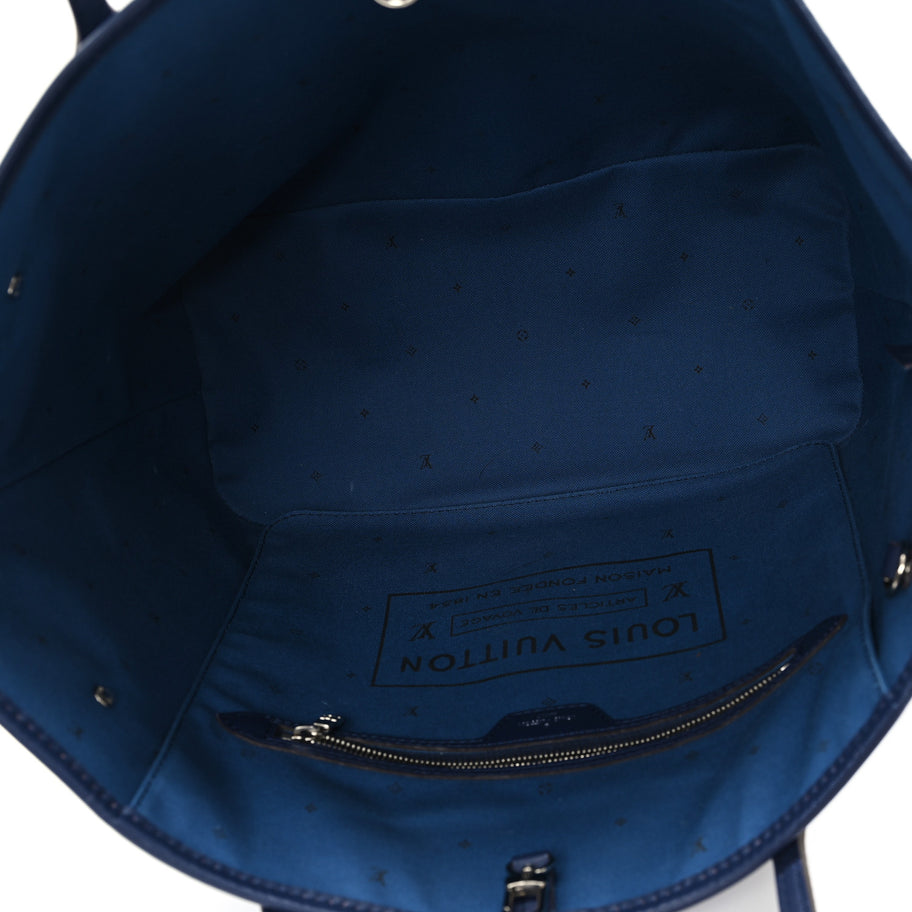 Louis Vuitton Monogram Escale Neverfull MM Blue Image 5