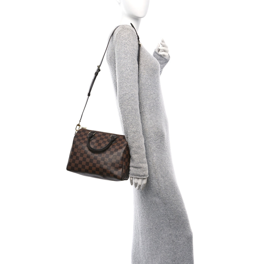 Louis Vuitton Damier Ebene Speedy Bandouliere 25 Image 2