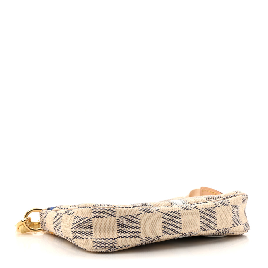 Louis Vuitton Damier Azur Summer Trunks Porto Cervo Mini Pochette Accessories Image 4