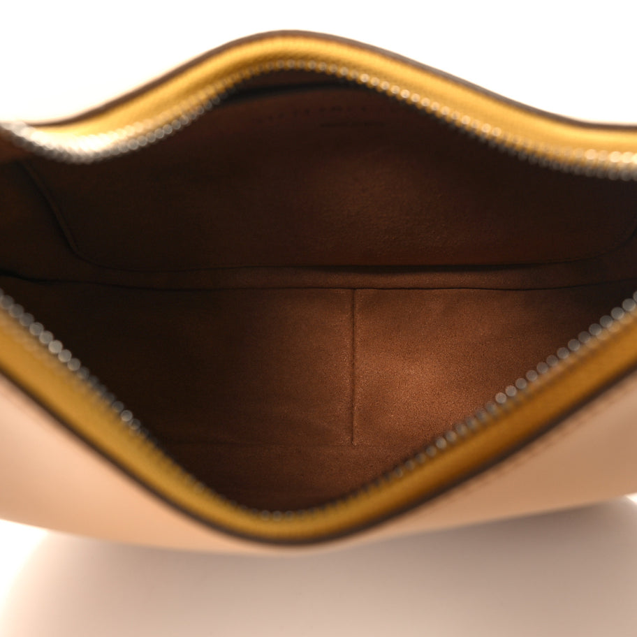 Stella McCartney Eco Alter Nappa Perforated Logo Small Hobo Cornflake Image 5