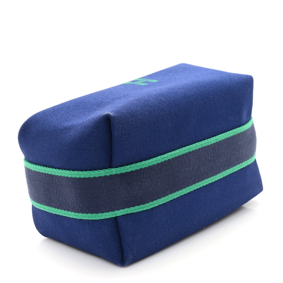 Hermes Canvas Small Bride-A-Brac Pouch Marine Image 4