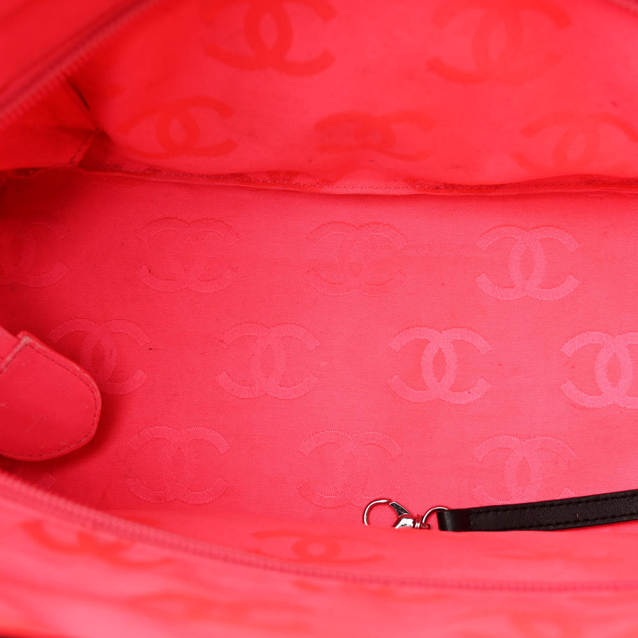 Chanel Calfskin Quilted Large Cambon Tote Black Image 5