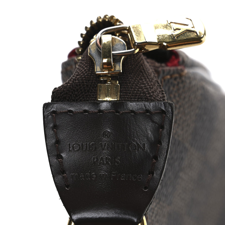 Louis Vuitton Damier Ebene Eva Clutch Image 6