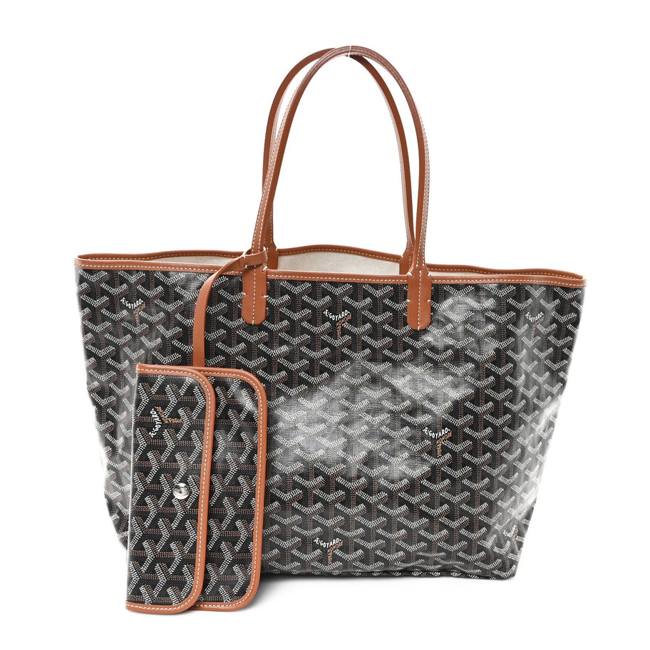 Goyard Goyardine Saint Louis PM Black Gold Image 3