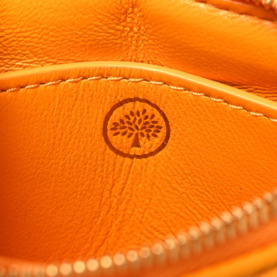 Mulberry MULBERRY Nappa Softie Zip Coin Pouch Double Yellow Image 6