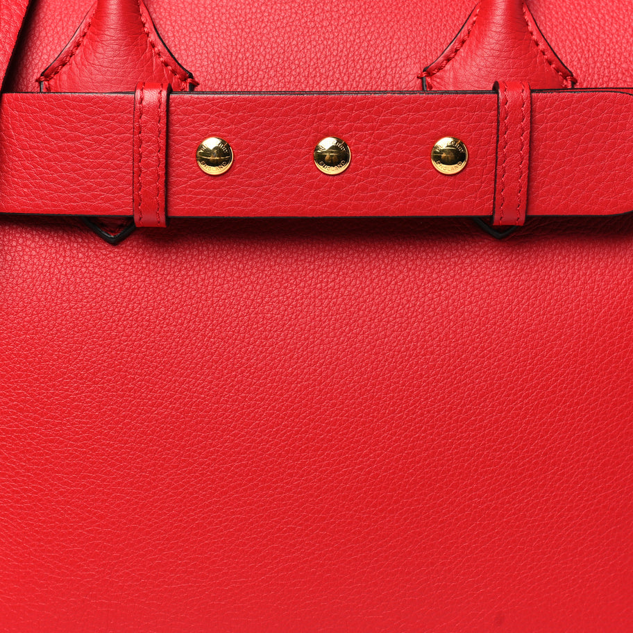 Burberry Soft Grain Calfskin Small Belt Bag Marais Bright Military Red Image 7