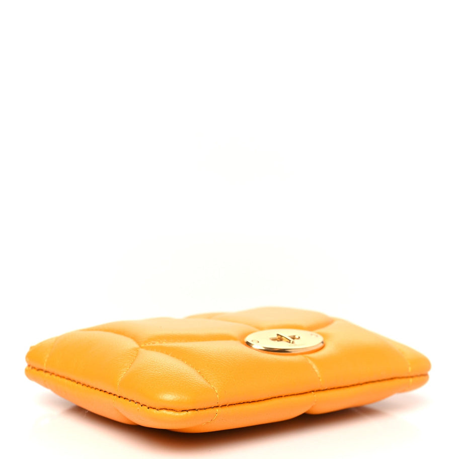 Mulberry MULBERRY Nappa Softie Zip Coin Pouch Double Yellow Image 4