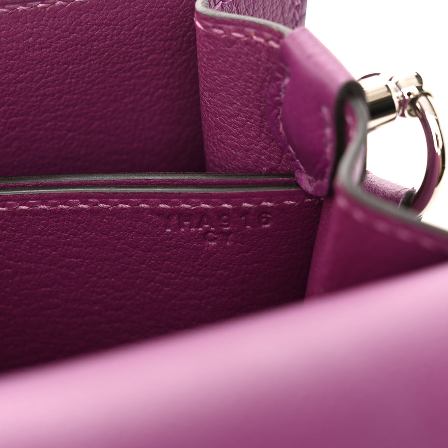 Hermes Evercolor Mini Sac Roulis Anemone Image 7