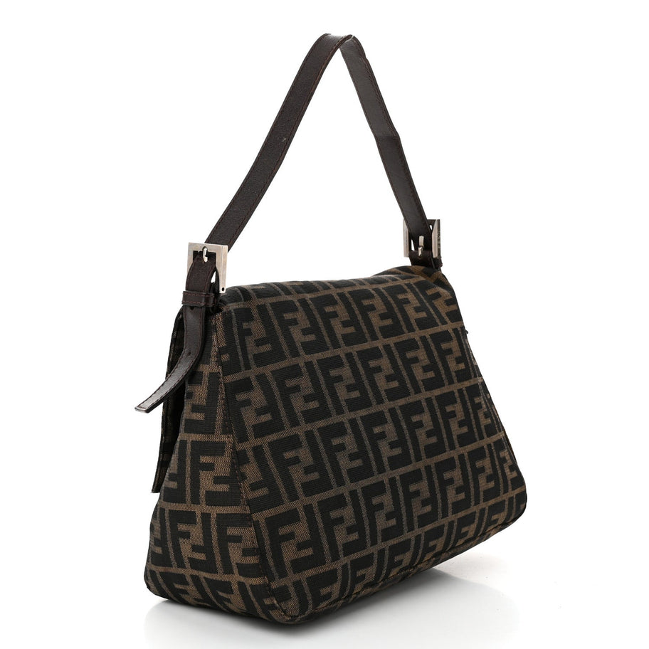 Fendi Zucca Mama Baguette Tobacco Image 3