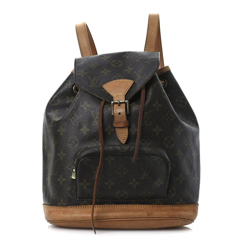  Louis Vuitton Monogram Montsouris MM Backpack