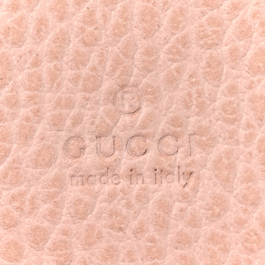 Gucci Dollar Calfskin GG Marmont Card Case Perfect Pink Image 7