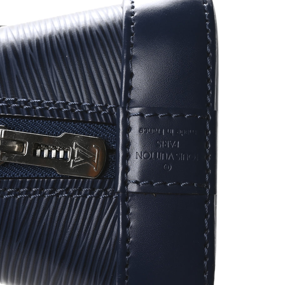 Louis Vuitton Epi Alma BB Indigo Image 6