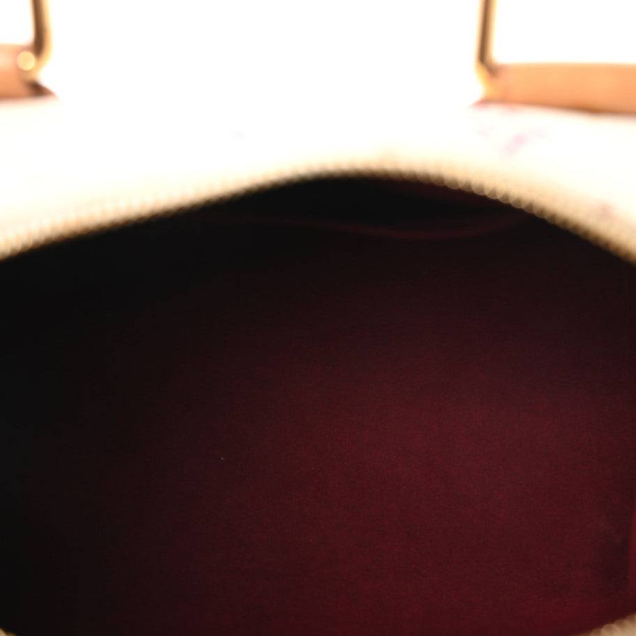 Louis Vuitton Monogram Speedy 30 White Image 5