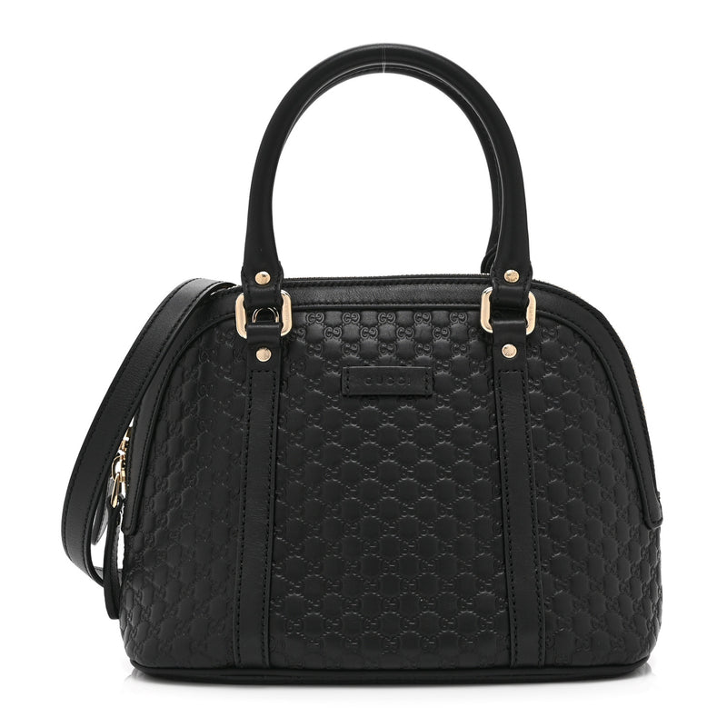  Gucci Microguccissima Mini Dome Bag Black