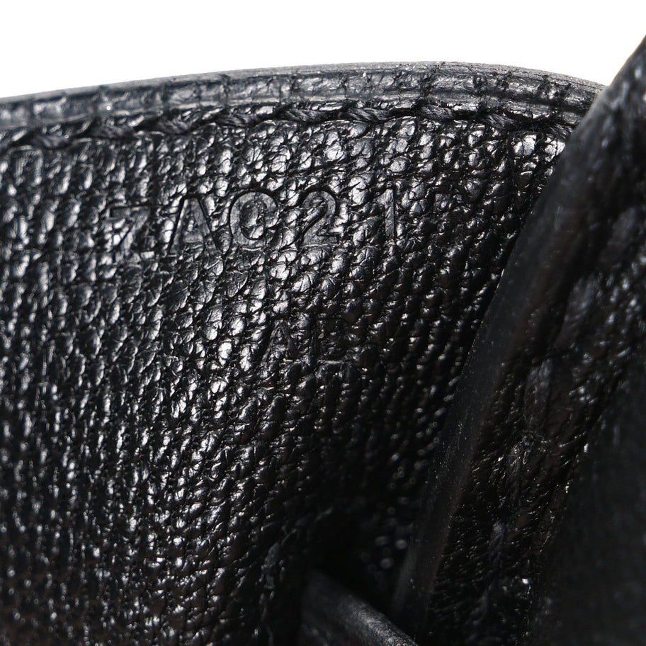 Hermes Togo Birkin 30 Black Image 7