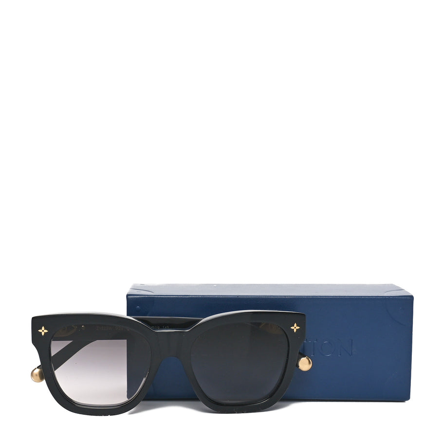 Louis Vuitton Acetate My Monogram Square Sunglasses Z1523W Black Image 7