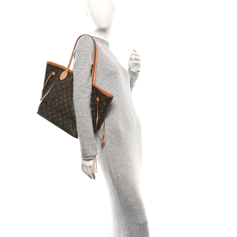  Louis Vuitton Monogram Neo Neverfull MM Pivoine