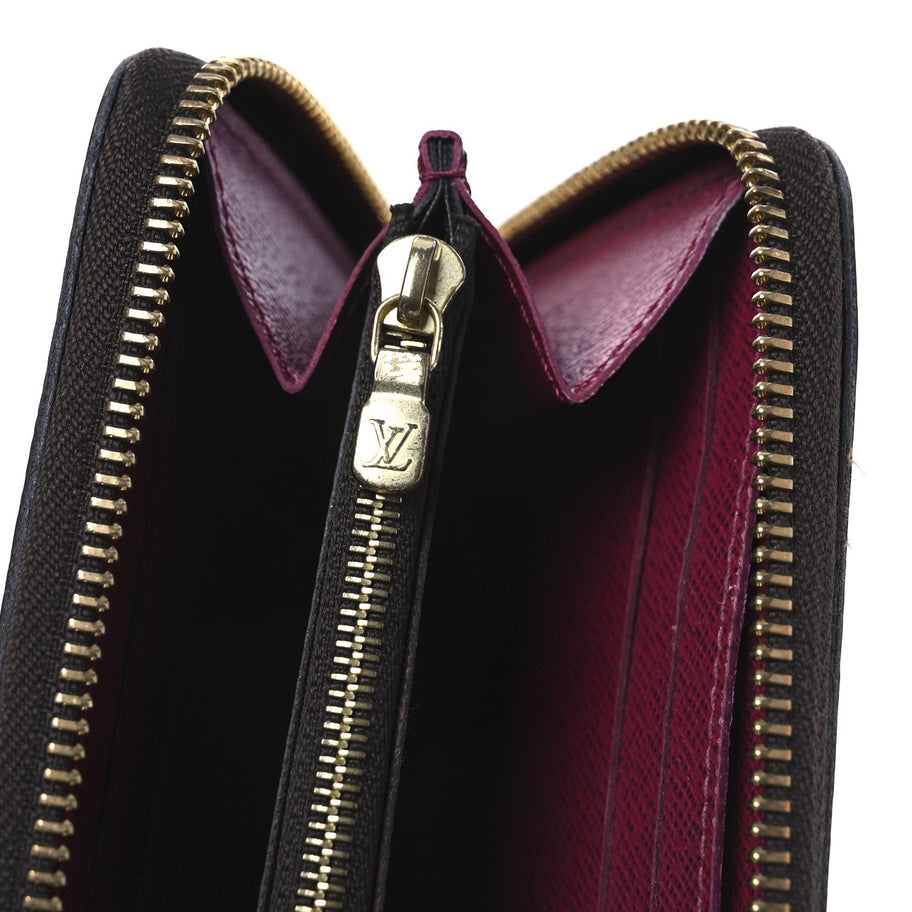 Louis Vuitton Monogram Clemence Wallet Fuchsia Image 7