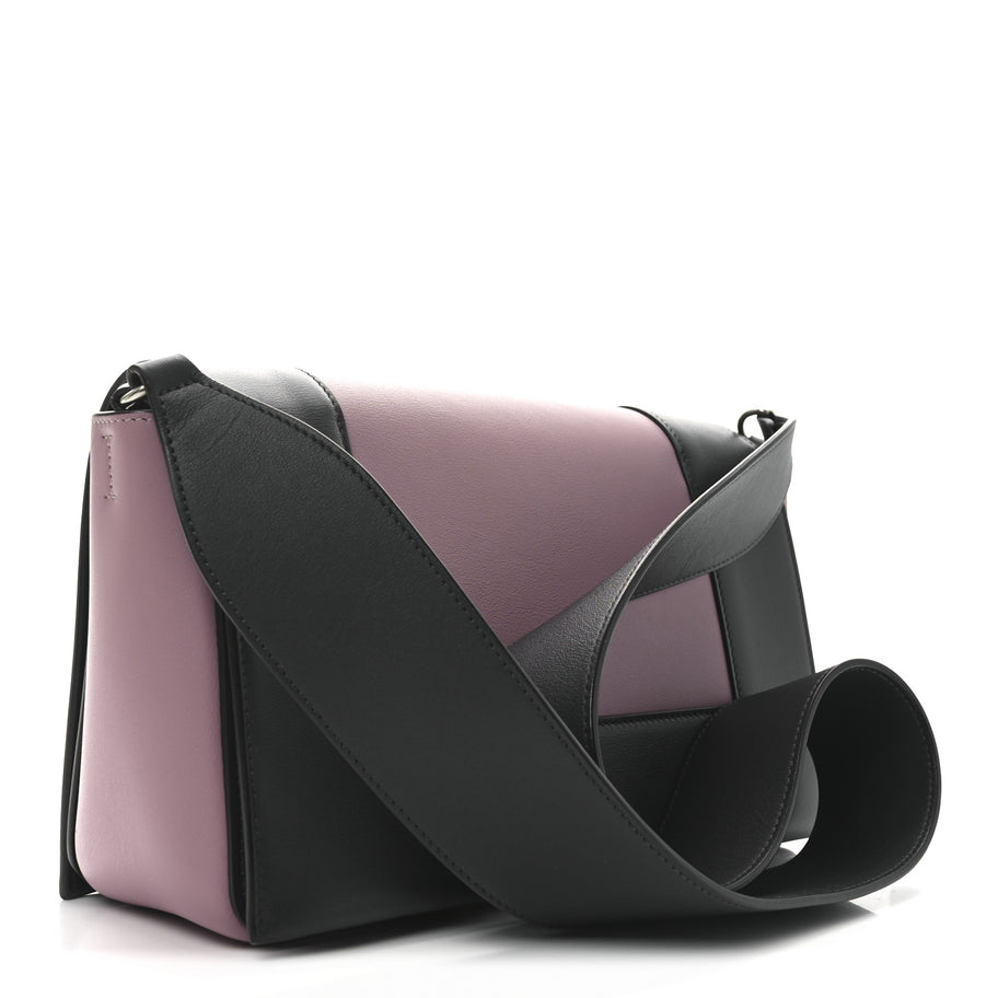 Celine Shiny Smooth Calfskin Medium Frame Shoulder Bag Liquorice Antique Rose Image 3