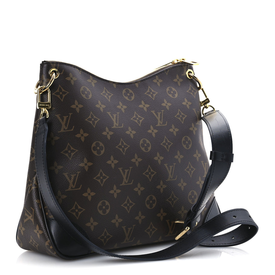 Louis Vuitton Monogram Odeon MM Black Image 3