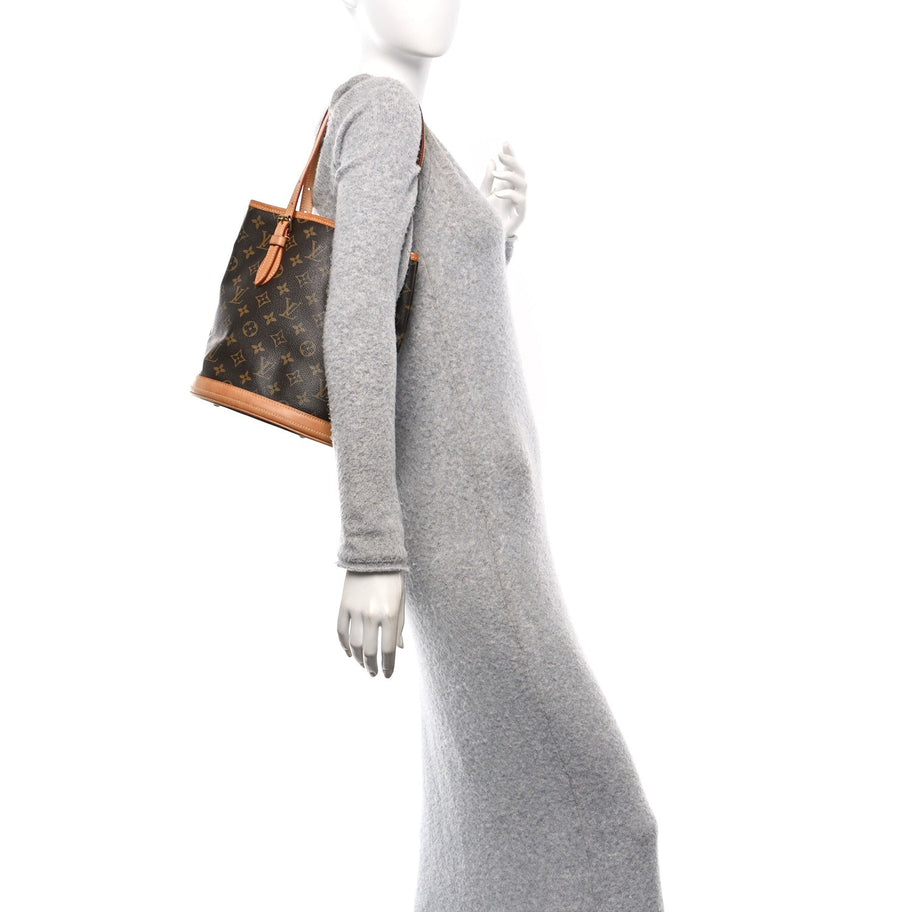 Louis Vuitton Monogram Petit Bucket 23 Image 2