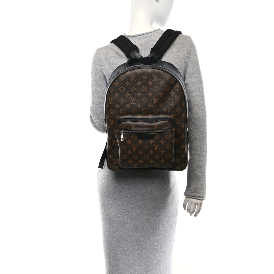 Louis Vuitton Monogram Macassar Josh NM Backpack Image 2