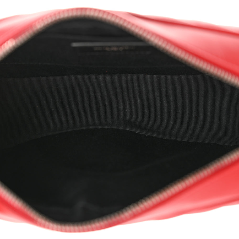 Saint Laurent Calfskin Matelasse Monogram Lou Camera Bag Red Image 5