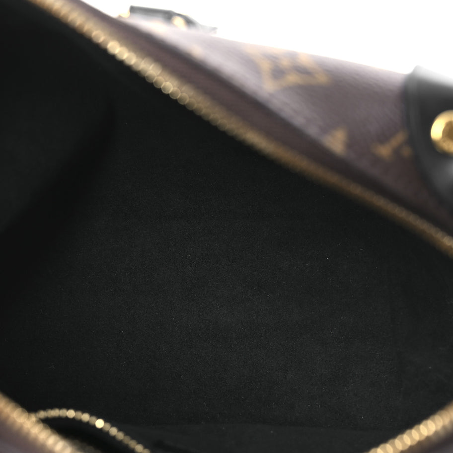 Louis Vuitton Monogram Petite Malle Souple Black Image 5