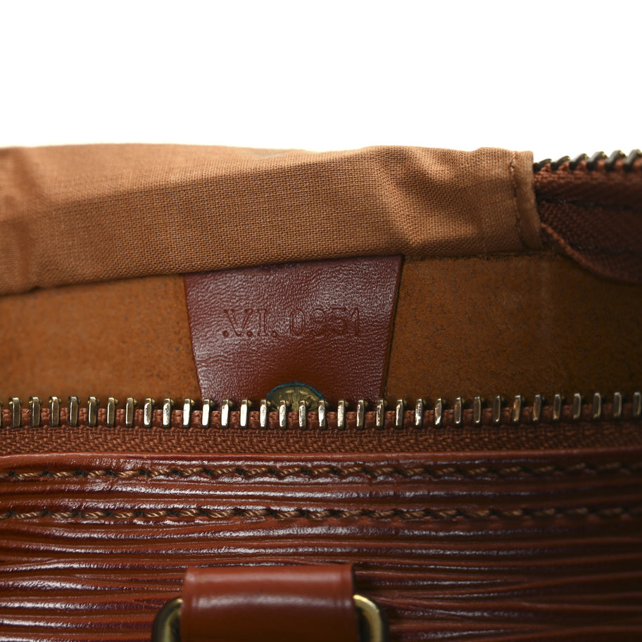 Louis Vuitton Epi Speedy 30 Kenyan Kenyan Fawn Image 7