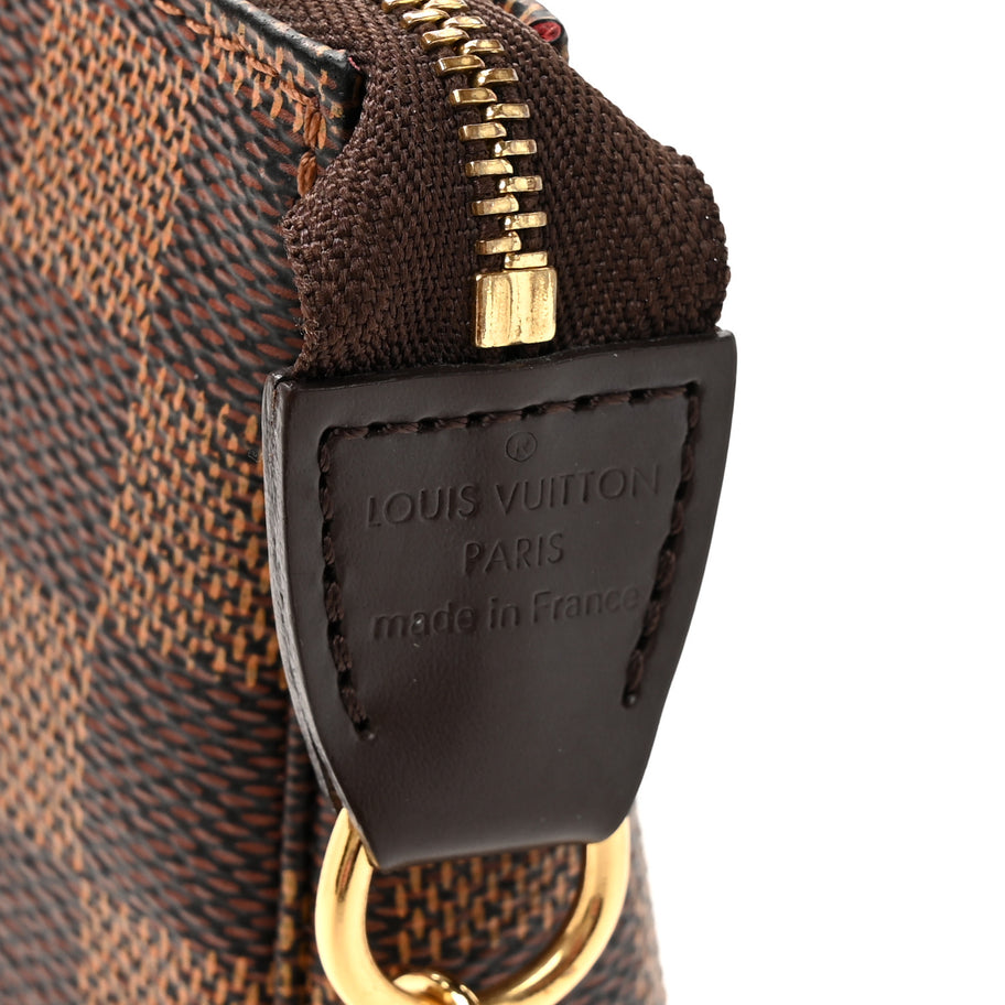Louis Vuitton Damier Ebene Mini Pochette Accessories Image 7