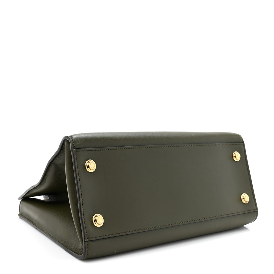 Louis Vuitton Taurillon City Steamer MM Kaki Creme Black Image 4