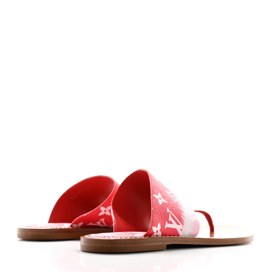 Louis Vuitton Monogram Escale Palma Sandals Rouge Image 4