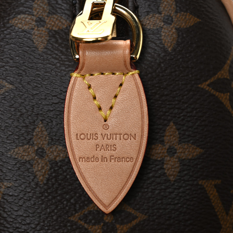Louis Vuitton Monogram Speedy Bandouliere 20 Black Image 6