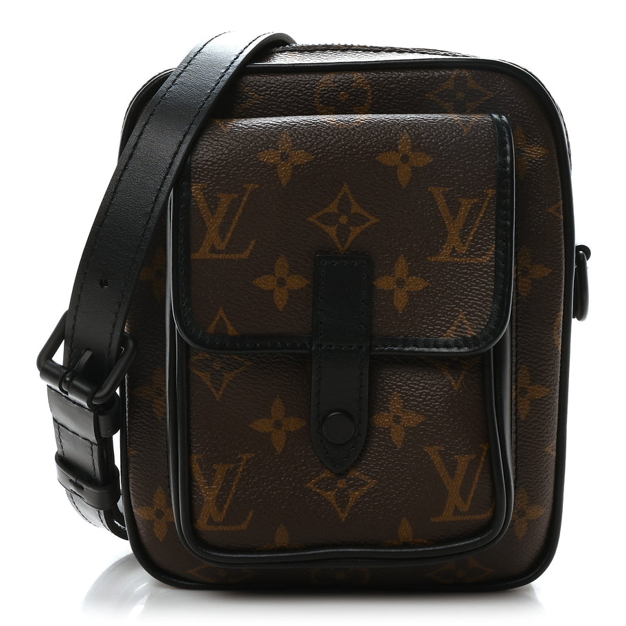 Louis Vuitton Monogram Macassar Christopher Wearable Wallet Image 1