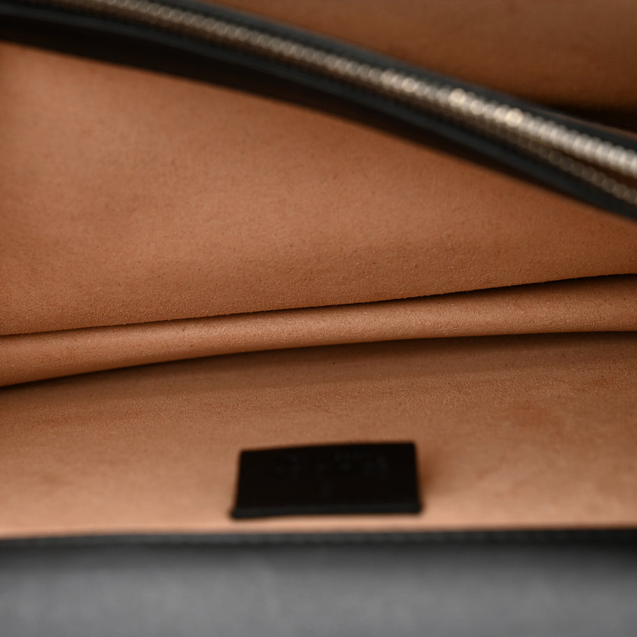 Gucci Calfskin Studded Small Dionysus Shoulder Bag Black Image 6