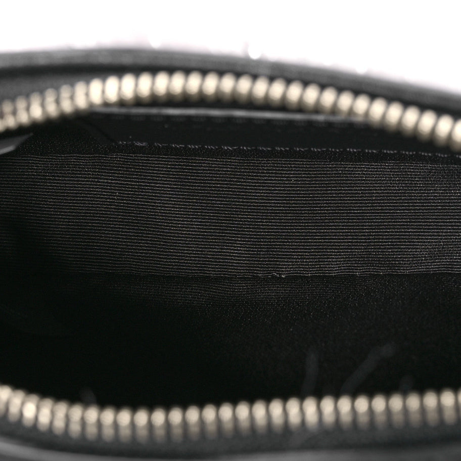 Marc Jacobs Faux Fur Calfskin The Creature Snapshot Camera Bag Grey Silver Image 5