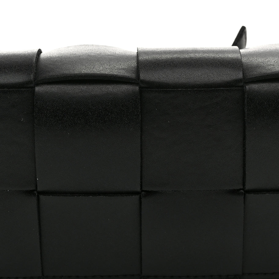 Bottega Veneta Nappa Maxi Intreccio The Belt Cassette Bag Black Image 7