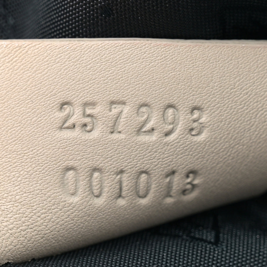 Gucci Monogram Reins Tote Navy Image 7